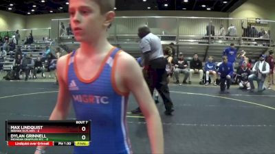 72 lbs Round 3 (6 Team) - Brody Compau, Michigan Grappler RTC vs Cooper Lapin, Indiana Outlaws