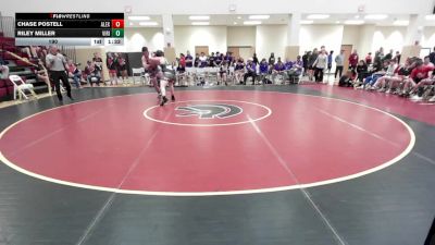 190 lbs 2nd Wrestleback (16 Team) - Riley Miller, Villa Rica vs Chase Postell, Alexander