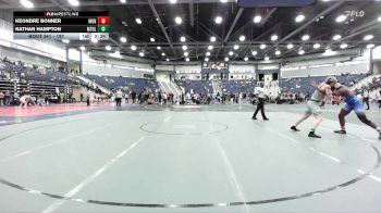 197 lbs Cons. Round 3 - Keondre Bonner, Montreat College vs Nathan Hampton, Mt. Olive