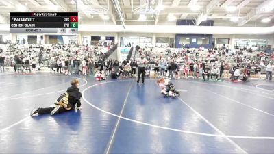 59 lbs Round 2 - Kai Leavitt, Champions Wrestling Club vs Cohen Blain, Team Prestige Wrestling