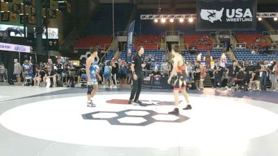 150 lbs Champ. Rd Of 128 - Leonardo Peccini, Connecticut vs Reza Massjouni, Virginia