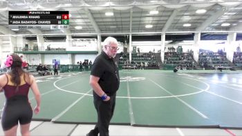 103 lbs Cons. Semi - Jada Badayos- Chaves, Gannon University vs Jeulenea Khang, West Liberty