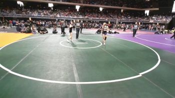 5A 105 lbs Champ. Round 1 - Ava Aragon, McAllen vs Leyla Torres, Anna