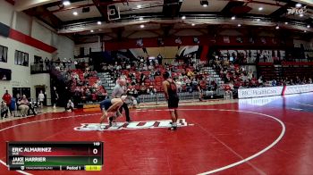 149 lbs Quarterfinal - Eric Almarinez, SIUE vs Jake Harrier, Illinois