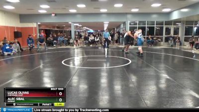 219-232 lbs Round 3 - Lucas Olivas, Cheyenne East vs Alec Sibal, Gering