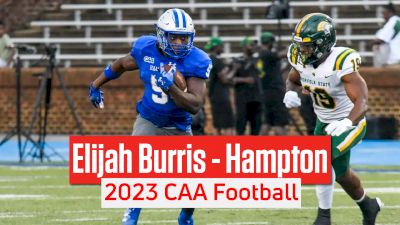 Elijah Burris Highlights Hampton Football | 2023 CAA Football