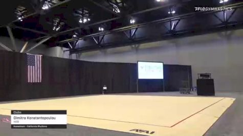 Dimitra Konstantopoulou - Clubs, NSB - 2021 USA Gymnastics Championships