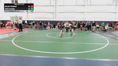 C-152 lbs Round Of 16 - Adler Thomas, OH vs John Adams, OH