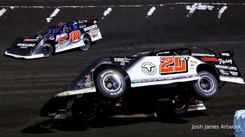 Ricky Thornton Jr. Reacts After Last-Lap Pass Scores Him Castrol Victory At Fairbury