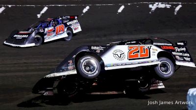 Ricky Thornton Jr. Reacts After Last-Lap Pass Scores Him Castrol Victory At Fairbury