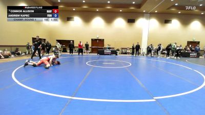138 lbs Champ. Round 1 - Connor Allison, Maryland vs Andrew Kapec, Pennsylvania