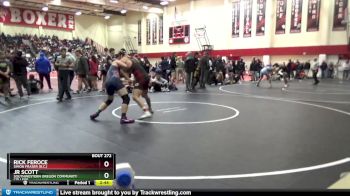 184 lbs Cons. Round 2 - Jr Scott, Southwestern Oregon Community College vs Rick Feroce, Simon Fraser (B.C.)