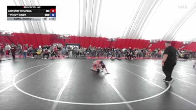 132 lbs Cons. Round 1 - Lawson Mitchell, Askren Wrestling Academy vs Vinny Sindt, Victory School Of Wrestling