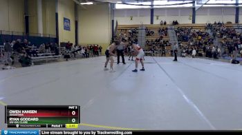 133 lbs Cons. Round 3 - Owen Hansen, Augustana vs Ryan Goddard, UW-Eau Claire
