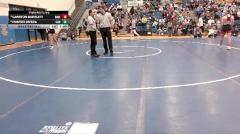 138 lbs Quarterfinal - Carston Bartlett, Rawlins vs Hunter Rivera, Glenrock