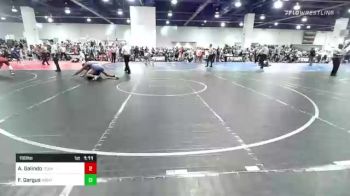 190 lbs Quarterfinal - Aaron Galindo, Team G vs Frankie Gargus, Montrose Elite