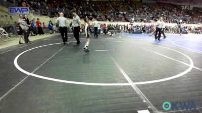 47 lbs Semifinal - Emma Campbell, Claremore Wrestling Club vs EvieDale Arrington, Comanche Takedown Club