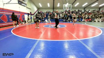 96 lbs Quarterfinal - Trinity Price, Broken Arrow Girls vs Mia Candelaria, Edison Eagles Jr. High