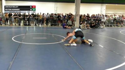 144 lbs Round Of 256 - Lincoln Kelley, VA vs Peyton Hornsby, IN