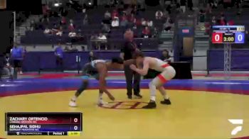 70 kg Quarterfinal - Zachary Ortencio, London-Western WC vs Sehajpal Sidhu, Burnaby Mountain WC