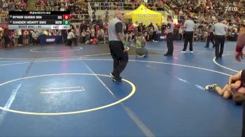 80 lbs Champ. Round 1 - Xander Hewitt SW5, Western Brown Youth Wrestling vs Ryker Queen Se6, Regulators