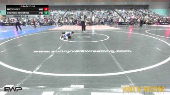 49 lbs Round Of 16 - Matix Holt, Mantanona TC vs Georgio ODonnell, Greenwave Youth Wrestling Club