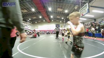 43 lbs Round Of 16 - Everlee Henderson, Tuttle Elite Wrestling Club vs Jax Miller, Broken Arrow Wrestling Club