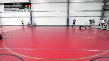 150 lbs Rr Rnd 3 - Lucas Schoeneberger, Grit Mat Club Blue vs Castor Changaris, Iron Horse