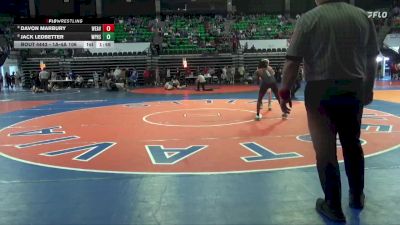 1A-4A 106 5th Place Match - Jack Ledbetter, White Plains vs Davon Marbury, Weaver