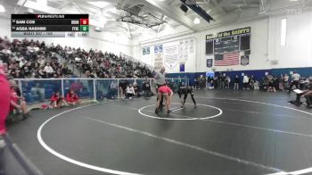 105 lbs Cons. Round 2 - Aqsa Hashimi, Foothill (Santa Ana) vs Sam Cos, Redondo Union