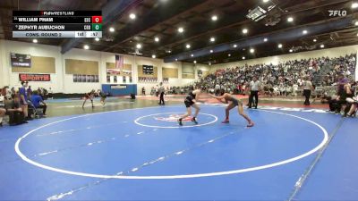 113 Boys Cons. Round 2 - Zephyr Aubuchon, Carlsbad vs William Pham, Escondido