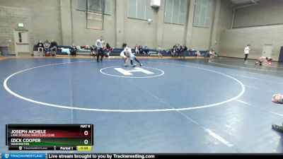 92 lbs Cons. Semi - Joseph Aichele, Lake Stevens Wrestling Club vs Izick Cooper, Washington