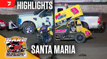 Highlights | 2024 NARC 410 Sprints at Santa Maria Speedway