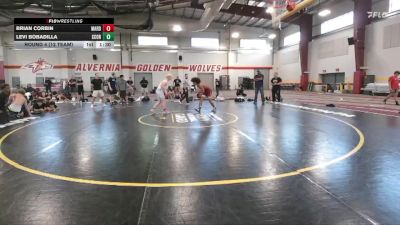 141 lbs Round 4 (12 Team) - Brian Corbin, Mat Assassins Red vs Levi Bobadilla, Scorpions