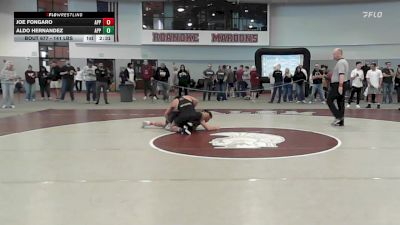 141 lbs Consi Of 8 #1 - Joe Fongaro, Appalachian State vs Aldo Hernandez, Appalachian State