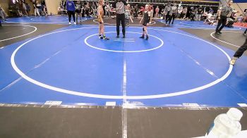 70 lbs Rr Rnd 5 - Haven Pohlsander, Warner Youth vs Delanie Snyder, Dark Cloud Wrestling Club