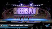 Spirit of Texas - Purple Stars [2021 L1 Youth - Small Day 2] 2021 CHEERSPORT National Cheerleading Championship