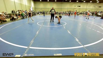 80 lbs Rr Rnd 4 - Dallin Swan, Mat Union Misfits 9U 1 vs Reegan Corning, Untouchables 9U