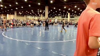 90 lbs Round 4 (6 Team) - Lincoln English, MF Purge vs Dawson Thompson, North DeSoto Red WA