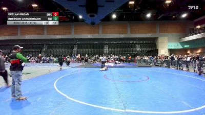 61-63 lbs Round 3 - Breyson Chamberlain, Fallon Outlaws WC vs Declan Broad, Greenwave Youth Wrestling Club