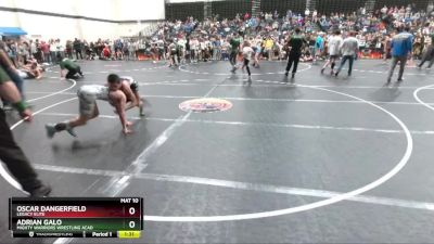 120 lbs Round 1 - Adrian Galo, Mighty Warriors Wrestling Acad vs Oscar Dangerfield, Legacy Elite