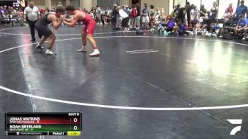 190 lbs Round 3 (6 Team) - Jonas Watkins, Team Chattanooga vs Noah Breeland, Gulf Coast WC