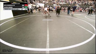 98-107 lbs Rr Rnd 2 - Rito Gurrola Jr, Dodge City Wrestling Academy vs Jaxon Green, Standfast OKC