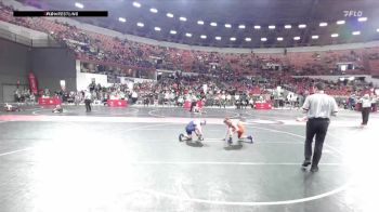 105 lbs Cons. Semi - Charles Douglas, Wisconsin vs Ford Webb, Nicolet Knights Wrestling Club