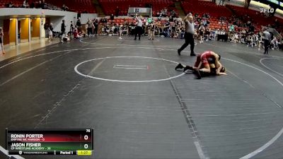 76 lbs Round 1 (8 Team) - Jason Fisher, CP Wrestling Academy vs Ronin Porter, Empyre WC Maroon