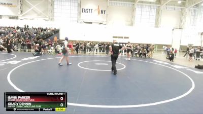 170 lbs Cons. Round 1 - Grady Dennin, Clever Combat Wrestling Club vs Gavin Parker, Shaker Youth Wrestling