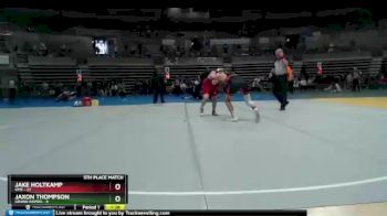 160 lbs Finals (8 Team) - Jake Holtkamp, KMS vs Jaxon Thompson, Grand Rapids