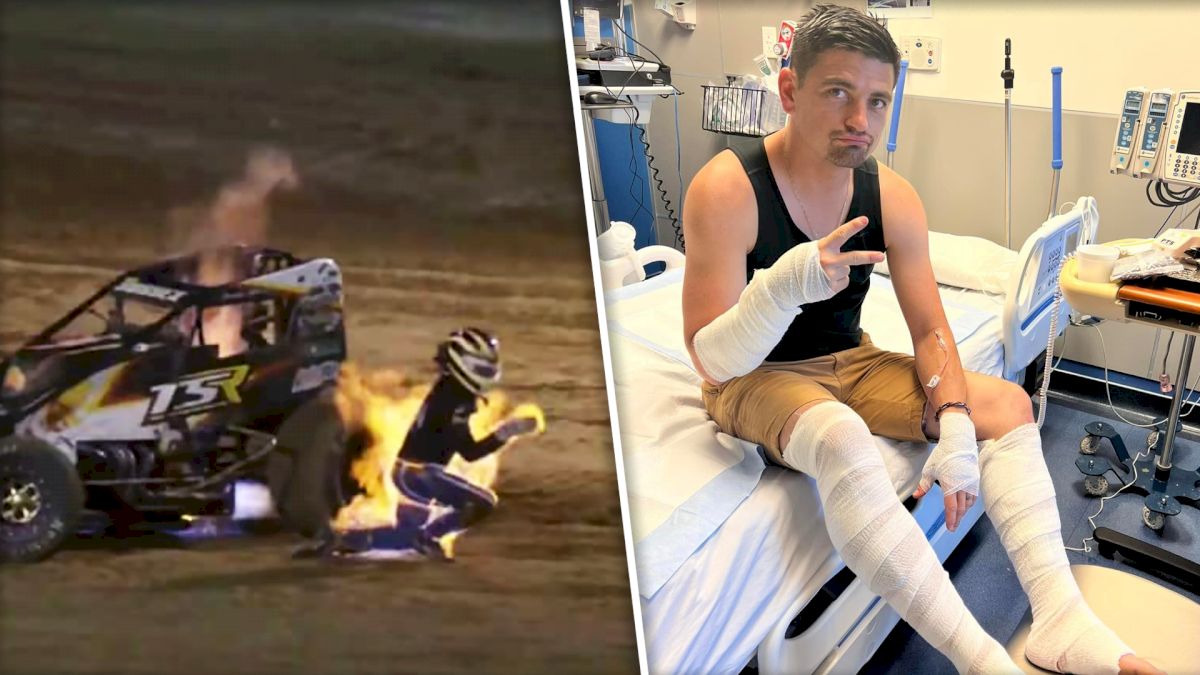 Stevie Sussex Recovering After Fiery Incident During Indiana Sprint Week