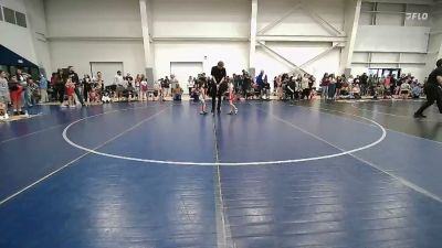 45 lbs Quarterfinal - Asa Mortimer, Champions Wrestling Club vs Evangelina Garcia, Stallions Wrestling Club