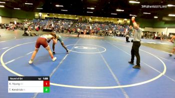 138 lbs Round Of 64 - Keyton Young, CO vs Tamarion Kendrick, FL